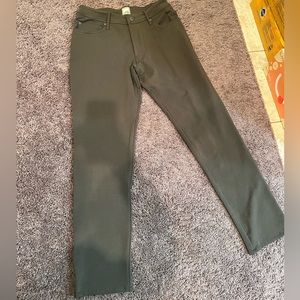 (2) Swet Tailor army green pants 29W (30L)